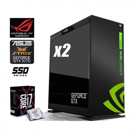 PC Gaming EXTREME GTX2 i7-7800X 3.5GHz(6CORE)/LIQUID+32GB+1.0TB SSD/EVO960+2xSTRIX-GTX1070/8GB+X29 (EXTR_GTX2_7800X_1070_1TBSSD)