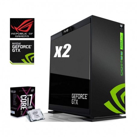 PC Gaming EXTREME GTX2 i7-7820X 3.6GHz(8CORE)/LIQUID+32GB+1.0TB SSD/EVO960+2xSTRIX-GTX1080/8GB+X29 (EXTR_GTX2_7820X_1080_1TBSSD)