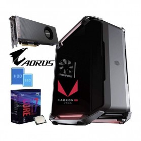 PC Gaming EXTREME RX1 Intel Core i7-8700 3.2GHz/LIQUID(6CORE)+32GB+(3.50TB)M.2 500 SSD/EVO850+3.0TB+VE (EXTREME_RX1_8700_VEGA56)