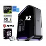 PC Gaming ULTIMATE GTX2 i9-7900X 3.3GHz/LIQUID(10CORE)+32GB+(6.51TB)512 SSD/EVO960PRO+6TB+2xSTRIX-GT (ULT_GTX2_7900X_1070TI_651)