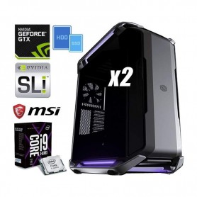 PC Gaming ULTIMATE GTX2 i9-7980XE 2.6GHz/LIQUID(18CORE)+64GB+(6.51TB)512 SSD/EVO960PRO+6TB+2xSTRI (ULT64_GTX2_7980XE_1080TI_651)