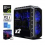 PC Gaming EXTREME GTX2 i7-8700K 3.7GHz/12MB(6CORE)/LIQUID+16GB+(3.25TB)M.2 250 SSD+3.0TB+2xGEFORCE M (EXT_GTX2_8700K_1070TI_8G_)