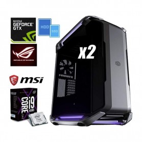 PC Gaming ULTIMATE GTX2 i9-7980XE 2.6GHz/LIQUID(18CORE)+64GB+(3.51TB)512 SSD/EVO960PRO+3TB+2xSTRI (ULT64_GTX2_7980XE_1080TI_351)