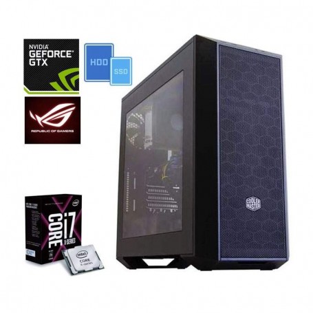 PC Gaming PRO1 GTX Intel Core i7-7820X 3.6GHz(8CORE)+16GB+(3.25TB)M.2 250 SSD/EVO850+3.0TB+GTX1070/8GB (PRO1_GTX_7820X_1070_325)
