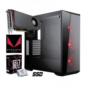 PC Gaming PRO2 RX Intel Core i7-7740X 4.3GHz(4CORE)+32GB+(500GB)M.2 SSD+RADEON RX VEGA56/8GB+MSI X299/TEM (PRO2_RX_7740X_VEGA56)