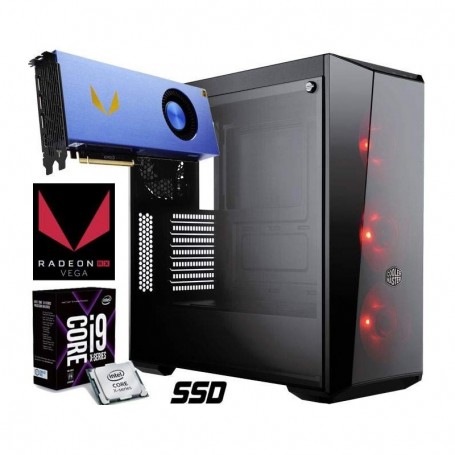 PC Gaming PRO2 RX Intel Core i9-7900X 3.3GHz(10CORE)+32GB+(500GB)M.2 SSD+RADEON VEGA FRONTIER 16GB+MSI  (PRO2_RX_7900X_VEGAFRNT)