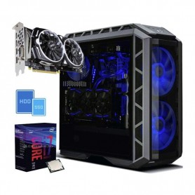 PC Gaming PRO2 RX Intel Core i7-8700K 3.7GHz/12MB(6CORE)/LIQUID+32GB+(3.25TB)M.2 250 SSD+3.0TB+RADEON R (PRO2_RX_8700K_RX580_8G)