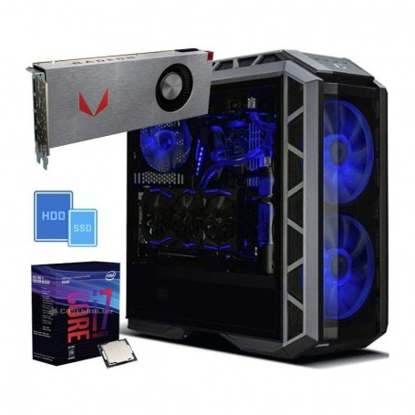 PC Gaming PRO2 RX Intel Core i7-8700K 3.7GHz/12MB(6CORE)/LIQUID+32GB+(3.25TB)M.2 250 SSD+3.0TB+RADEON RX  (PRO2_RX_8700K_VEGA64)