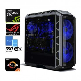 PC Gaming PRO1 GTX AMD Ryzen7 2700X 3.7GHz/20MB(8CORE)+16GB+(2.25TB)M.2 250SSD+2TB+STRIX GTX1080TI/1 (PRO1_GTX_2700X_1080TI_25T)