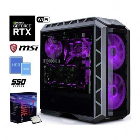 PC Gaming PRO2 RTX Intel Core i7-8700K 3.7GHz/12MB(6CORE)+32GB+(2.25TB)M.2 250 SSD+2.0TB+GEFORCE RTX (PRO2_RTX_8700K_2080TI_25T)