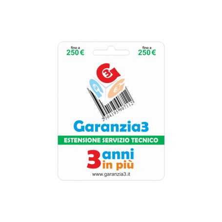 Garanzia 3 fino a 250€ (garanzia3_250)