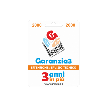 Garanzia 3 fino a 2000€ (garanzia3_2000)