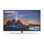 Samsung QLED QE55Q80 TV 139,7 cm (55") 4K Ultra HD Smart TV Wi-Fi Carbonio, Argento, FULL ARRAY (GQ55Q80RGTXZG)