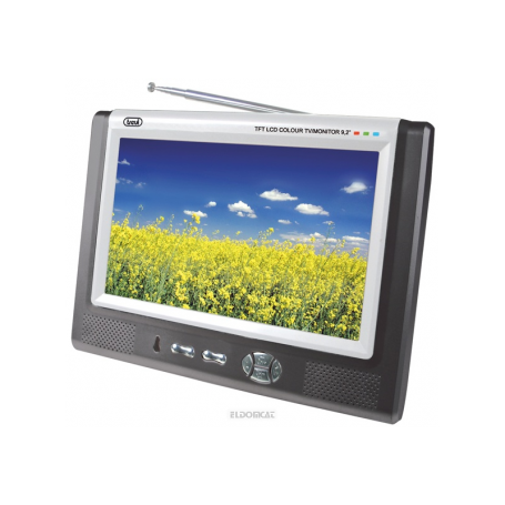 Tv lcd portatile 9,2" - formato schermo 16:9 - alimentazione 12 volt - colore bianco (TRVD2609)