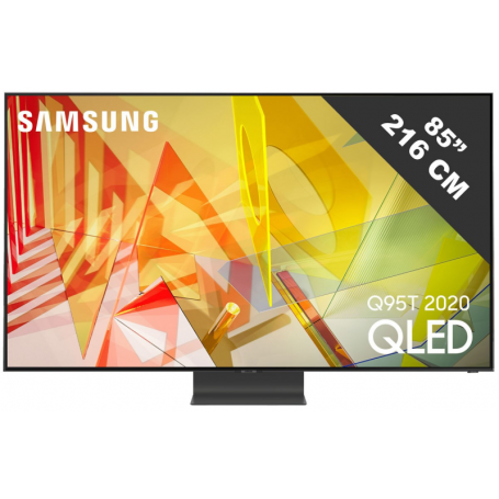 Samsung QE85Q95TAT 2,16 m (85") 4K Ultra HD Smart TV Wi-Fi Nero, Argento (QE85Q95T)