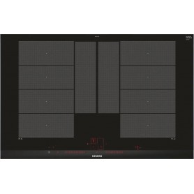 Siemens EX875LYV1E iQ700 piano cottura a induzione autosufficiente, vetroceramica, larghezza 80 cm (EX875LYV1E_PROMO)