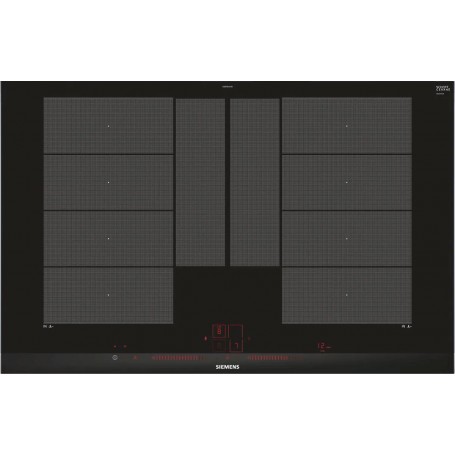 Siemens EX875LYV1E iQ700 piano cottura a induzione autosufficiente, vetroceramica, larghezza 80 cm (EX875LYV1E_PROMO)