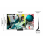 Samsung Series 9 QE65Q900TST 165,1 cm (65") 8K Ultra HD Smart TV Wi-Fi Argento (QE65Q900TSTXZT)
