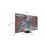 Samsung Series 8 TV Neo QLED 8K 75" QE75QN800A Smart TV Wi-Fi Stainless Steel 2021 (QE75QN800ATXXH_PROMO)