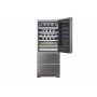 LG LSR200W cantina vino Cantinetta vino con compressore Libera installazione Nero, Acciaio inossidabile (LSR200W)