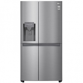 LG GSL481PZXZ frigorifero side-by-side Libera installazione 601 L F Acciaio inossidabile (GSL481PZXZ)
