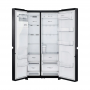 LG GSL761MCZZ side-by-side, larghezza 91,2 cm, 625L, DoorCooling +, ghiaccio tritato e acqua, acciaio nero opaco (GSL761MCZZ)