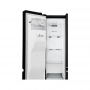 LG GSL761MCZZ side-by-side, larghezza 91,2 cm, 625L, DoorCooling +, ghiaccio tritato e acqua, acciaio nero opaco (GSL761MCZZ)