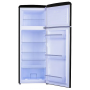 Amica KGC15634S frigo-congelatore retrò, larghezza 55 cm, altezza 144 cm, 206 L, scongelamento automatico, FrostCon (KGC15634S)