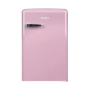 Frigorifero retrò Amica KS15616P, larghezza 55 cm, altezza 87,5 cm, 108 L, scongelamento automatico, congelatore, cu (KS15616P)