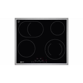 Neff TBD1676N Piano cottura elettrico, vetro ceramico, larghezza 60 cm, TouchControl, acciaio inossidabile (T16BD76N (T16BD76N0)