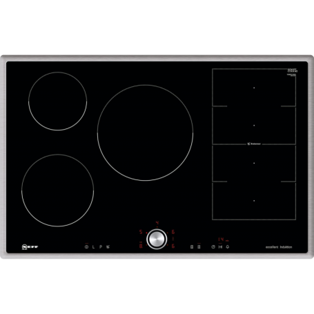 Neff T58BT21N0K piano cottura Nero, Acciaio inossidabile Incasso Ceramica (T58BT21N0K) (T58BT21N0K_PROMO)