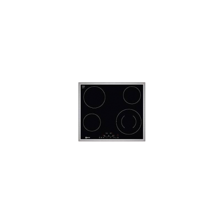 Neff T16BD56N Nero, Acciaio inossidabile Incasso Ceramica 4 Fornello(i) (T16BD56N0) (T16BD56N0)