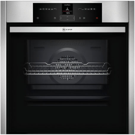 Neff BCR4522N A + forno da incasso, larghezza 60 cm, 71 L, pulsanti sensore, pulsante avvio, acciaio inossidabile (B (B45CR22N0)