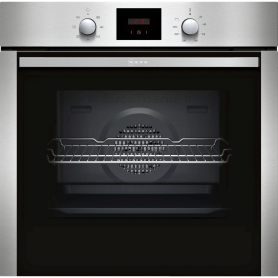 Neff BCB1402 Forno da incasso, 60 cm di larghezza, 71 L, CircoTherm, display a LED, acciaio inossidabile (B1ECC0AN0) (B1ECC0AN0)