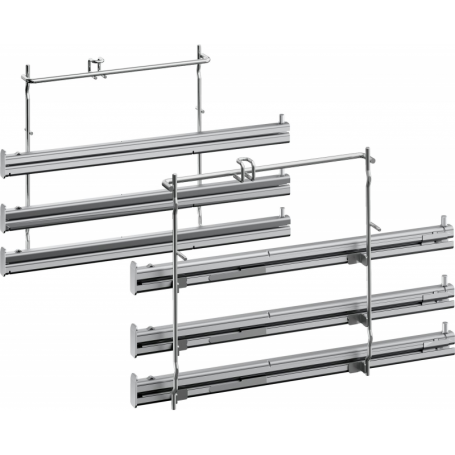 Neff Z11TF36X0 guide telescopiche a 3 livelli per forno Acciaio inossidabile (Z11TF36X0)