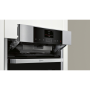 Neff BFS4524N A + forno a vapore, larghezza 60 cm, 71 l, Easy Clean, acciaio inossidabile (B45FS24N0) (B45FS24N0)