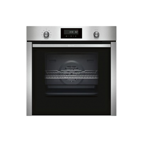 Neff BCC3672 EEK: forno da incasso, larghezza 60 cm, 71 litri, pirolisi CircoTherm, acciaio inossidabile (B6CCH7AN0) (B6CCH7AN0)