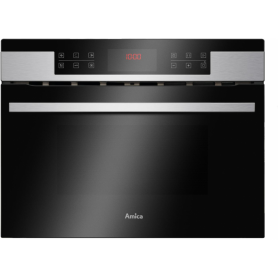 Amica EBC841600E 44 L, con forno a microonde, 13 programmi automatici, CoolDoor3, acciaio inossidabile (EBC841600E)