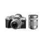 OLYMPUS OM-D E-M10 MARKIII SLV+14-42II+40-150 TWIN Garanzia 4 anni ufficiale Olympus Italia (OM-D E-M10 MARKIII 14-42)