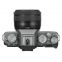 FUJI X-T100 DARK SILVER+15-45 OIS PZ Garanzia 4 anni Fujifilm Italia (X-T100 15-45 DARK SILVER)