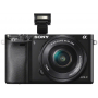 Sony Alpha 6000L, fotocamera mirrorless con obiettivo 16-50 mm, attacco E, sensore APS-C, 24.3 MP (ILCE6000LB)