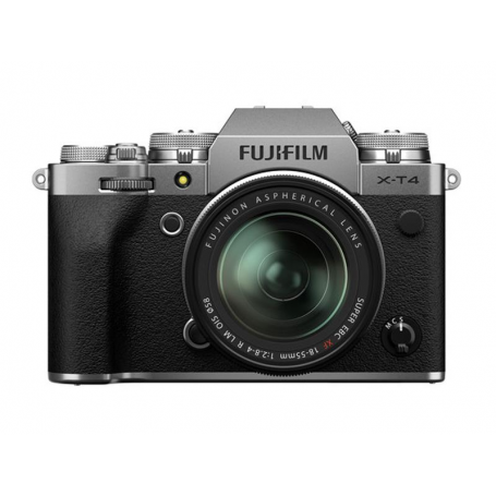 FUJI X-T4 SILVER + XF 18-55 / 2,8-4R LM OIS (ITALIA) (FU864)