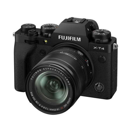 FUJI X-T4 BLACK + XF 18-55/2,8-4R LM OIS (ITALIA) (FU870)