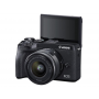Canon EOS M6 Mark II + EF-M15-45mm + EVF-DC2 Kit fotocamere SLR 32,5 MP CMOS 6960 x 4640 Pixel Nero (CN657)
