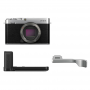 FUJIFILM X-E4 CORPO SILVER - GARANZIA FUJIFILM ITALIA  SILVER MHG METAL HAND GRIP KIT (FU898)