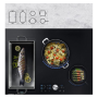 Samsung NZ84F7NC6AB Piano cottura a induzione WideFlex Zone, TouchControl, 15 livelli di potenza (NZ84F7NC6AB)