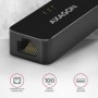 Axagon ADE-XR adattatore per inversione del genere dei cavi USB 2.0 RJ-45 Nero (ADE-XR)