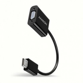 Axagon RVH-VGN cavo e adattatore video 0,17 m HDMI tipo A (Standard) VGA (D-Sub) Nero (RVH-VGN)