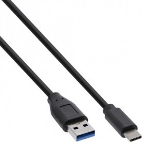 InLine 0.5m, USB3.1-C/USB3.1-A cavo USB USB 3.2 Gen 2 (3.1 Gen 2) USB C USB A (35716)