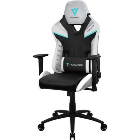 ThunderX3 TC5 Air Tech Sedia per gaming universale Seduta imbottita Nero, Bianco (TC5BW)
